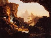 Thomas Cole Subsiding Waters of the Deluge oil on canvas